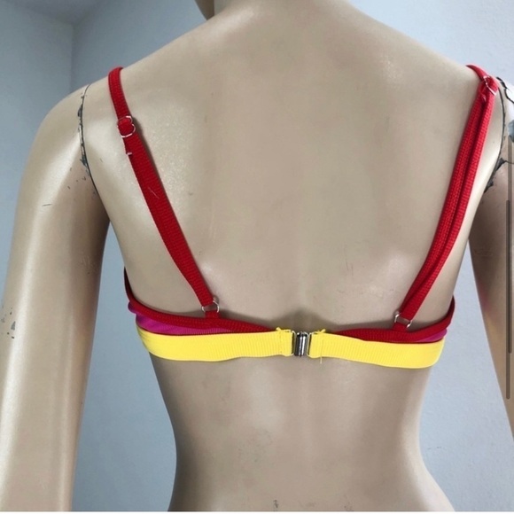 Vibrant Pink and Yellow Bikini for Swim - Picture 5 of 14